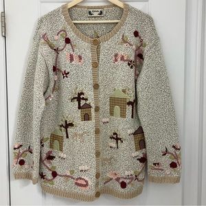 Vintage | Epiacia | 100% Cotton Knit Sweater